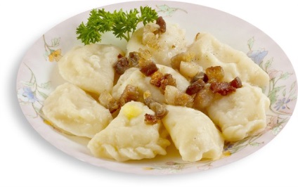 Рецепт вареників з картоплею, ресторан бульвар, Одеса