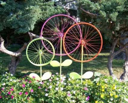 Старе велосипедне колесо - 5 цікавих ідей
