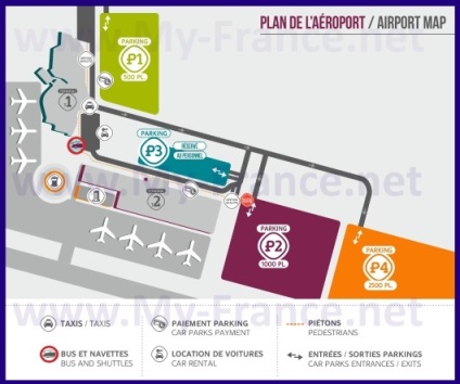 Аеропорти парижа Шарль-де-Голль (Руассі), орли, Бове, як дістатися до аеропортів парижа