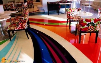Дизайнери все частіше використовують наливні 3д підлоги в своїх проектах, тато майстер!