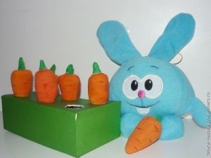 Як зробити розвиваючу гру для малюків садимо морквину