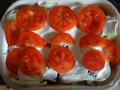 Скумбрія, запечена з помідорами - покроковий рецепт з фото на