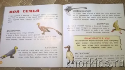 Журнал - динозаври і світ юрського періоду, ранній розвиток дітей і рукоділля