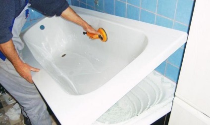 Акриловий вкладиш в ванну - вставка своїми руками відео
