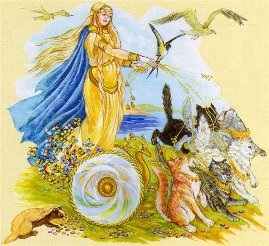 Фрейя - скандинавська богиня любові і війни, життя і смерті