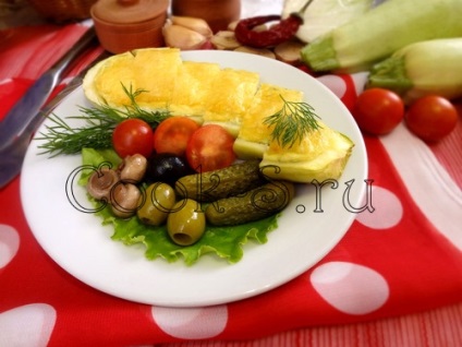 Кабачки з сиром - покроковий рецепт з фото, страви з овочів