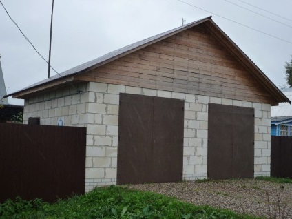 Як побудувати гараж з піноблоків своїми руками, sdelai garazh
