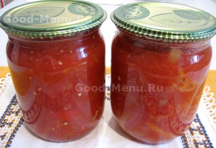 Лечо з перцю та помідорів на зиму - рецепт з покроковими фото від