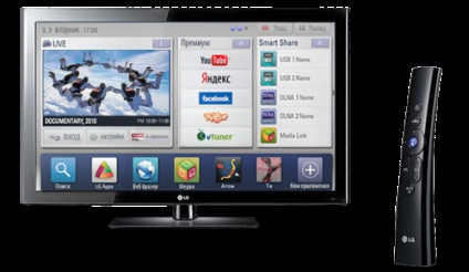 Телевізори з виходом в інтернет lg і samsung, google tv