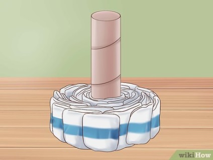 Як зробити торт з підгузників