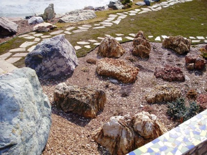 Як створити гарний японський сад каменів на дачі, дачасадовніка