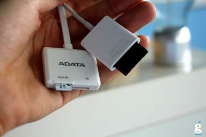 Огляд adata lightning card reader - кращий перехідник для карт пам'яті