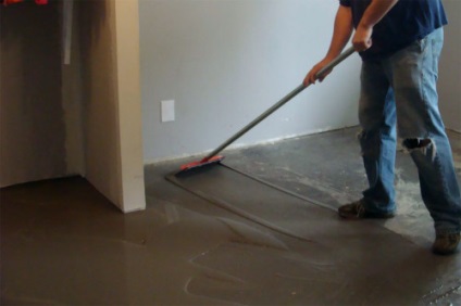 Вирівнювання бетонної підлоги кілька різних способів