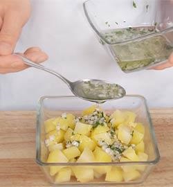 Салат з восьминогів з картоплею, покроковий рецепт з фото