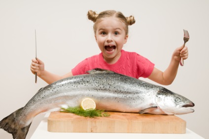 Чим корисна риба в ранньому віці дитини