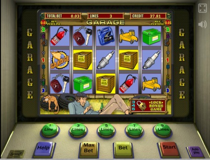 Гараж - грати безкоштовно в ігровий автомат онлайн
