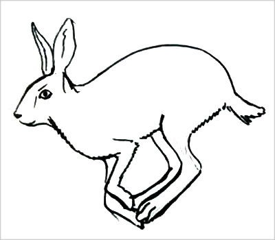 Як намалювати танцював зайця