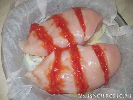 Куряча грудка з помідорами - покроковий рецепт з фото, і смачно і просто