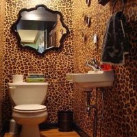 Леопардові шпалери для стін