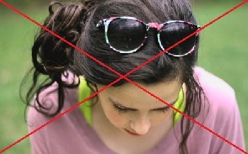 Носіння сонцезахисних окулярів правила етикету