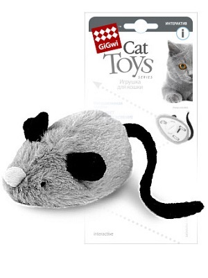 Відгук про trixie іграшка для кішки - миша - заводна