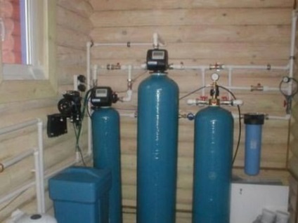 Самостійна установка фільтра для води