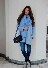Синє пальто поради щодо вибору та 50 фото модних фасонів!