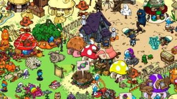 Smurfs village зламана - проходження (багато ягід і ресурсів)