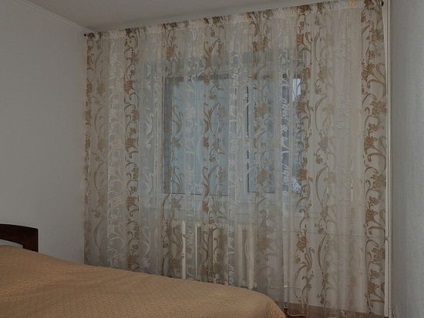 Тюль в спальню фото красивою штори, як вибрати в каталозі, дизайн ламбрекену, як повісити римські