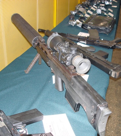 Великокаліберна безшумна снайперська гвинтівка ВССК - вихлоп