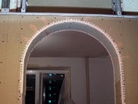 Міжкімнатні арки з гіпсокартону своїми руками фото, як зробити дверну арку, дизайн і монтаж арок