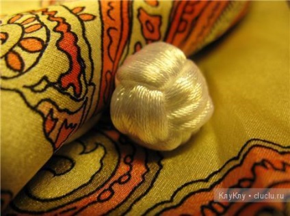Плетені ґудзик - кулька - мавпячий кулак