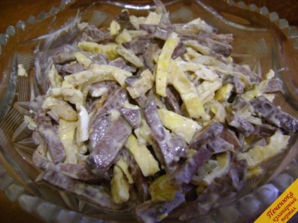 Салат з свинячих легенів (покроковий рецепт з фото)