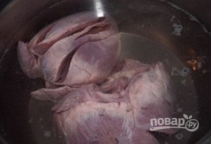Свиняче серце в сметані - покроковий рецепт з фото на