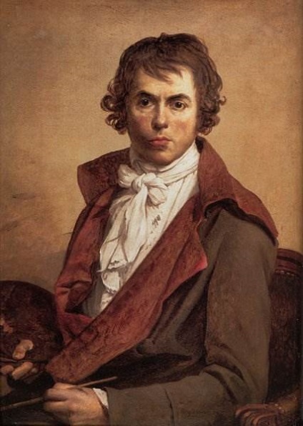 Жак-луї давид (jacques-louis david) знаменитий французький художник