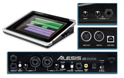 Alesis io dock для ipad - універсальна звукова станція для музикантів, prosound