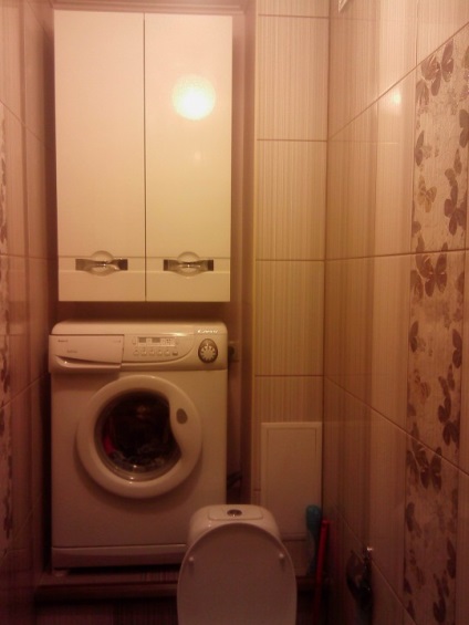 Як знайти місце для стандартної пральної машини в маленькій ванній кімнаті, ідеї для ремонту