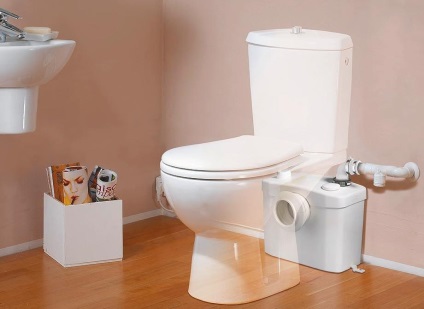 Насос для унітазу подрібнювач для раковини і туалету, каналізаційні відходи і фекалії, помпа