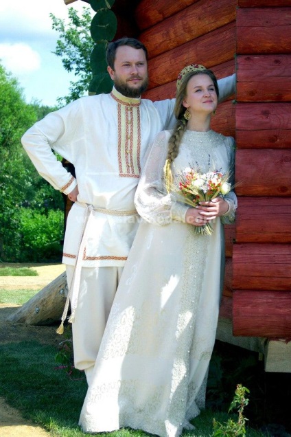 Русский весільний наряд - будинок російської одягу