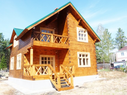 Будівництво дерев'яних будинків в Казані, фото будинків, вартість