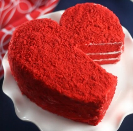 Торт «червоний оксамит» в домашніх умовах - покрокові рецепти з фото