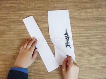 Декоративний паперовий ніж своїми руками