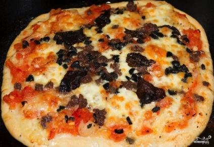 Неаполітанська піца - покроковий рецепт з фото на
