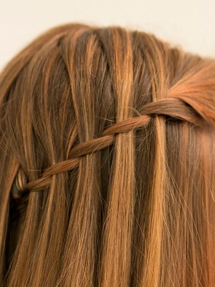 Зачіска «французький водоспад» схема плетіння, фото, покрокова інструкція, як плести волосся різної