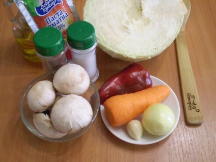 Солянка овочева - покроковий рецепт з фото на