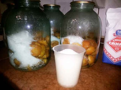 Компот з абрикосів на зиму простий рецепт без стерилізації на 1 літр і 3 літрову банку