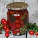 Консервовані помідори черрі на зиму, рецепт з фото