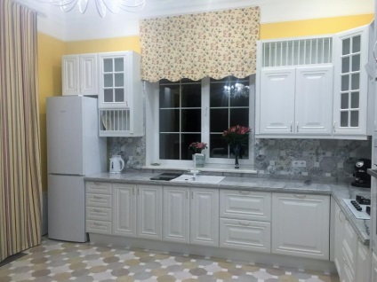 Короткі штори для кухні основні стилі і види, 45 реальних фото