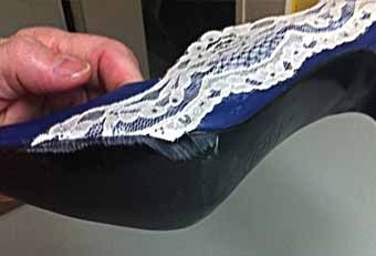 Переробка туфель своїми руками зробимо модні мереживні туфлі