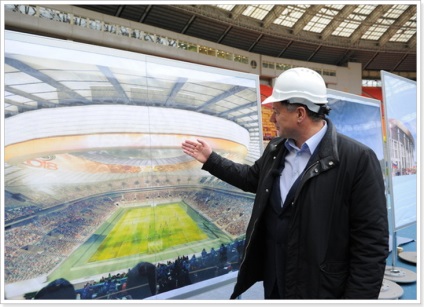 Проект реконструкції стадіону «Лужники» до чм по футболу 2018
